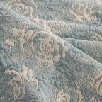 High Stretch Thick 3D Spacer Sofa Cover, Air-Layer Jacquard Cushioned Couch Slipcover