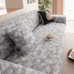 High Stretch Thick 3D Spacer Sofa Cover, Air-Layer Jacquard Cushioned Couch Slipcover