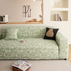 High Stretch Thick 3D Spacer Sofa Cover, Air-Layer Jacquard Cushioned Couch Slipcover