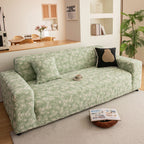 High Stretch Thick 3D Spacer Sofa Cover, Air-Layer Jacquard Cushioned Couch Slipcover
