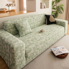High Stretch Thick 3D Spacer Sofa Cover, Air-Layer Jacquard Cushioned Couch Slipcover