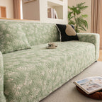 High Stretch Thick 3D Spacer Sofa Cover, Air-Layer Jacquard Cushioned Couch Slipcover