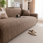 Elastic Stretch Sofa Cover Slipcover, Soft Plush Bubble Textured Jacquard Couch Cover