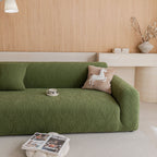 Elastic Stretch Sofa Cover Slipcover,  Thick Plush Wavy Flowing Texture Couch Cover