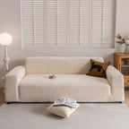 High Elastic Floral Couch Slipcover, Jacquard Stretch Non-Slip Furniture Protector