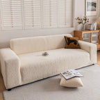 High Elastic Floral Couch Slipcover, Jacquard Stretch Non-Slip Furniture Protector