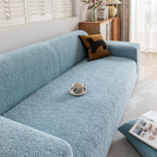 High Elastic Floral Couch Slipcover, Jacquard Stretch Non-Slip Furniture Protector