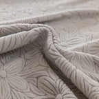 High Elastic Floral Couch Slipcover, Jacquard Stretch Non-Slip Furniture Protector