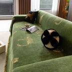 Leopard Sofa Cover Blanket Stylish Furniture Protector Throw for Couches & Loveseats