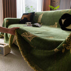 Leopard Sofa Cover Blanket Stylish Furniture Protector Throw for Couches & Loveseats
