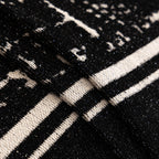 Modern Couch Protector Blanket Woven Chenille Sofa Cover Throw with Artistic Grid