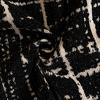 Modern Couch Protector Blanket Woven Chenille Sofa Cover Throw with Artistic Grid