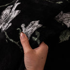 Luxury Thickened Sofa Throw Cover, Decorative Cozy Floral Jacquard Couch Cover Blanket