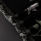 Luxury Thickened Sofa Throw Cover, Decorative Cozy Floral Jacquard Couch Cover Blanket