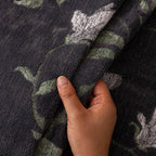 Luxury Thickened Sofa Throw Cover, Decorative Cozy Floral Jacquard Couch Cover Blanket