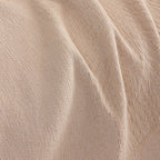 Embossed Leaf Pattern Couch Cover Throw Blanket, Japandi Furniture Cover Protector