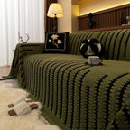 Jacquard Fleece Throw Blanket for Couch Plush Fuzzy Cozy Soft Blankets and Throws for Sofa