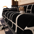 Modern Geometric Sofa Cover Decorative Couch Throw Blanket Furniture Protector
