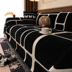 Modern Geometric Sofa Cover Decorative Couch Throw Blanket Furniture Protector