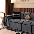 Modern Geometric Sofa Cover Decorative Couch Throw Blanket Furniture Protector