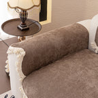 Chenille Sofa Cover Towel – Non-Slip, Washable Pets Couch Protector with Tassels