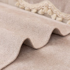Chenille Sofa Cover Towel – Non-Slip, Washable Pets Couch Protector with Tassels
