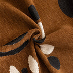 Boho Chic Woven Throw Blanket for Couch, Washable Couch Cover for Pets, Dogs, Cats
