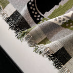 Striped Chenille Sofa Throw Covers, Boho Style Cozy Couch Protector Blanket