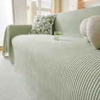 Cooling Comfy Throw Sofa Cover, Textured & Breathable, Multi-Use Decorative Couch Covers for Summer