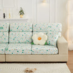 Stretch Individual Cushion Slipcovers, Furniture Protector with Elastic Bottom, Couch Cover Replacement