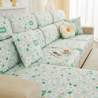 Stretch Individual Cushion Slipcovers, Furniture Protector with Elastic Bottom, Couch Cover Replacement