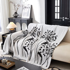 Dandelion Blanket Throw for Sofas Chenille Furniture Couch Cover, Couch Cushion Cover for Kids, Pets