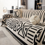 Boho Chenille Sofa Throw Covers Sectional Sofa Couch Cover Sofa Protector Covers