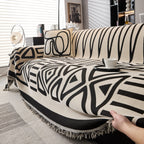 Boho Chenille Sofa Throw Covers Sectional Sofa Couch Cover Sofa Protector Covers