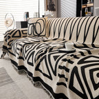 Boho Chenille Sofa Throw Covers Sectional Sofa Couch Cover Sofa Protector Covers