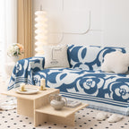 Chenille Sofa Cover Blanket, Couch Cover Blanket Throws for Couches Living Room Furniture Throw Covers