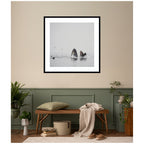 Humpback Whales No. 2 by Laura Evans Framed Wall Art Print