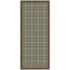 Framed Fabric Pinboard Sage Green Plaid Wall Organization
