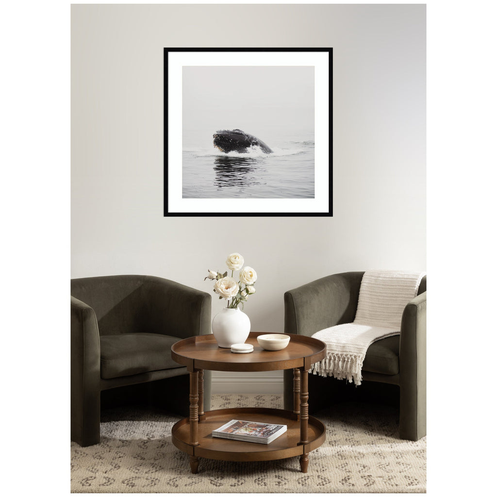 Humpback Whale No. 4 by Laura Evans Framed Wall Art Print
