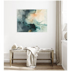 Sylvie Ethereal Ink I Framed Canvas by Amy Lighthall