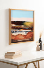 Blake Sonoran Desert Framed Printed Art by Xizhou Xie