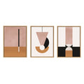 Sylvie Venice 1, 2 and 3 Framed Canvas Art Set by Alexander Ginzburg