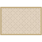 Pinboard Green Lattice Print