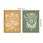 Bungalow Charm 2 Piece Framed Canvas Wall Art Set by Vicky Yorke
