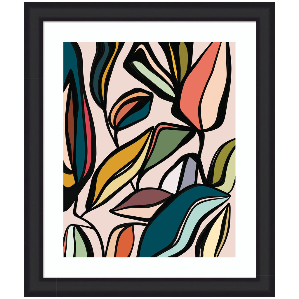 Fanciful Ficus Expansion by Alicia Bock Framed Wall Art Print