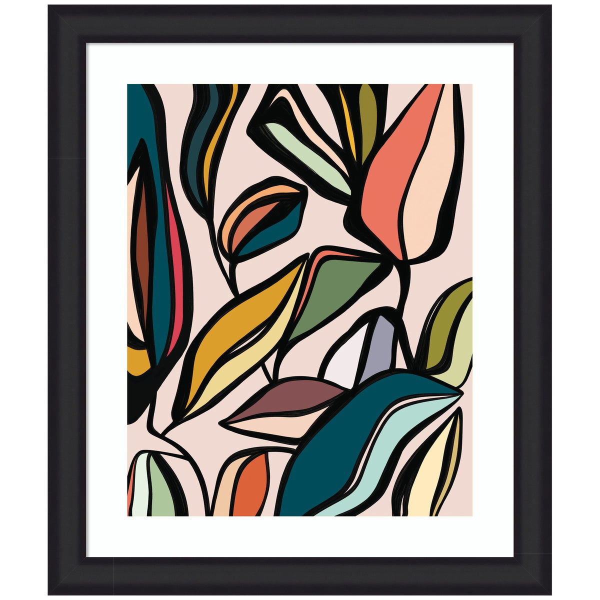 Fanciful Ficus Expansion by Alicia Bock Framed Wall Art Print