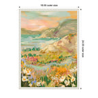Sylvie Landscape 4 Framed Canvas by Annie Quigley
