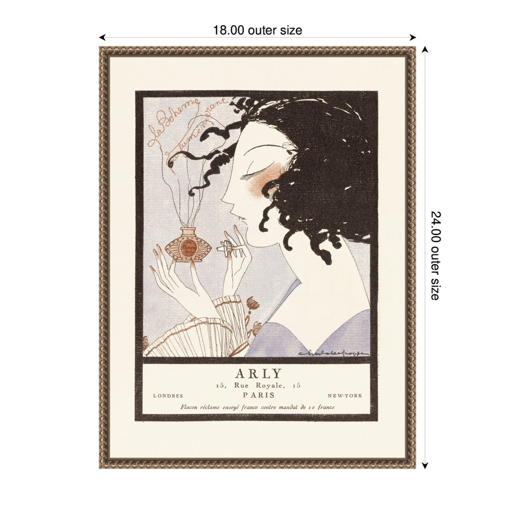 Arly 1921 Alexandre Jacovleff by Nostalgia Prints Framed Canvas Wall Art Print