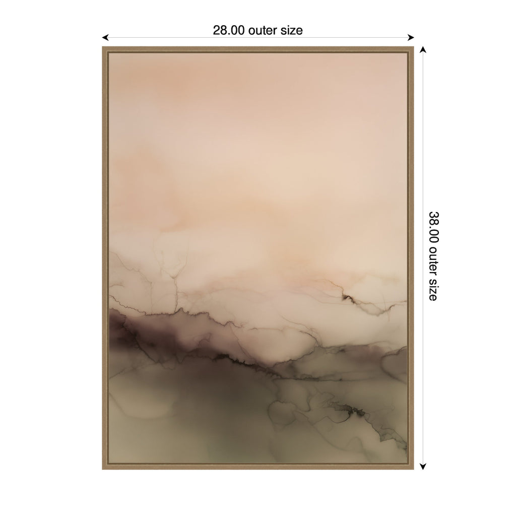 Dawn No. 2 by Amy Lighthall Framed Canvas Wall Art Print