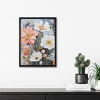 Gallery Boho Flowers in Muted Neutrals Print by The Creative Bunch Studio